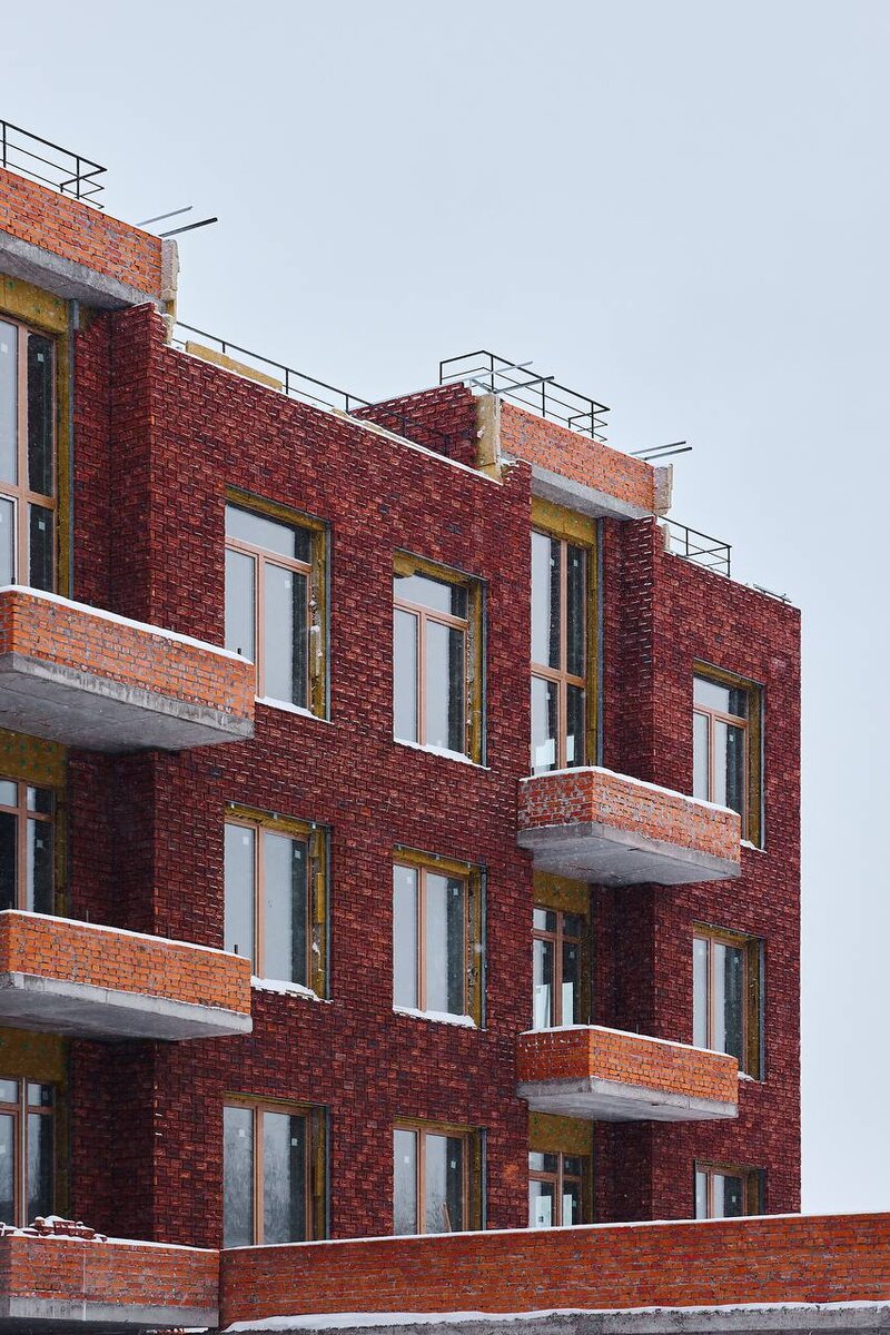 Фасад Дома на Баумана