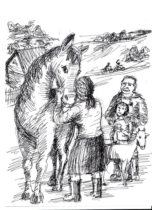 Рисунок Алексея Сомова