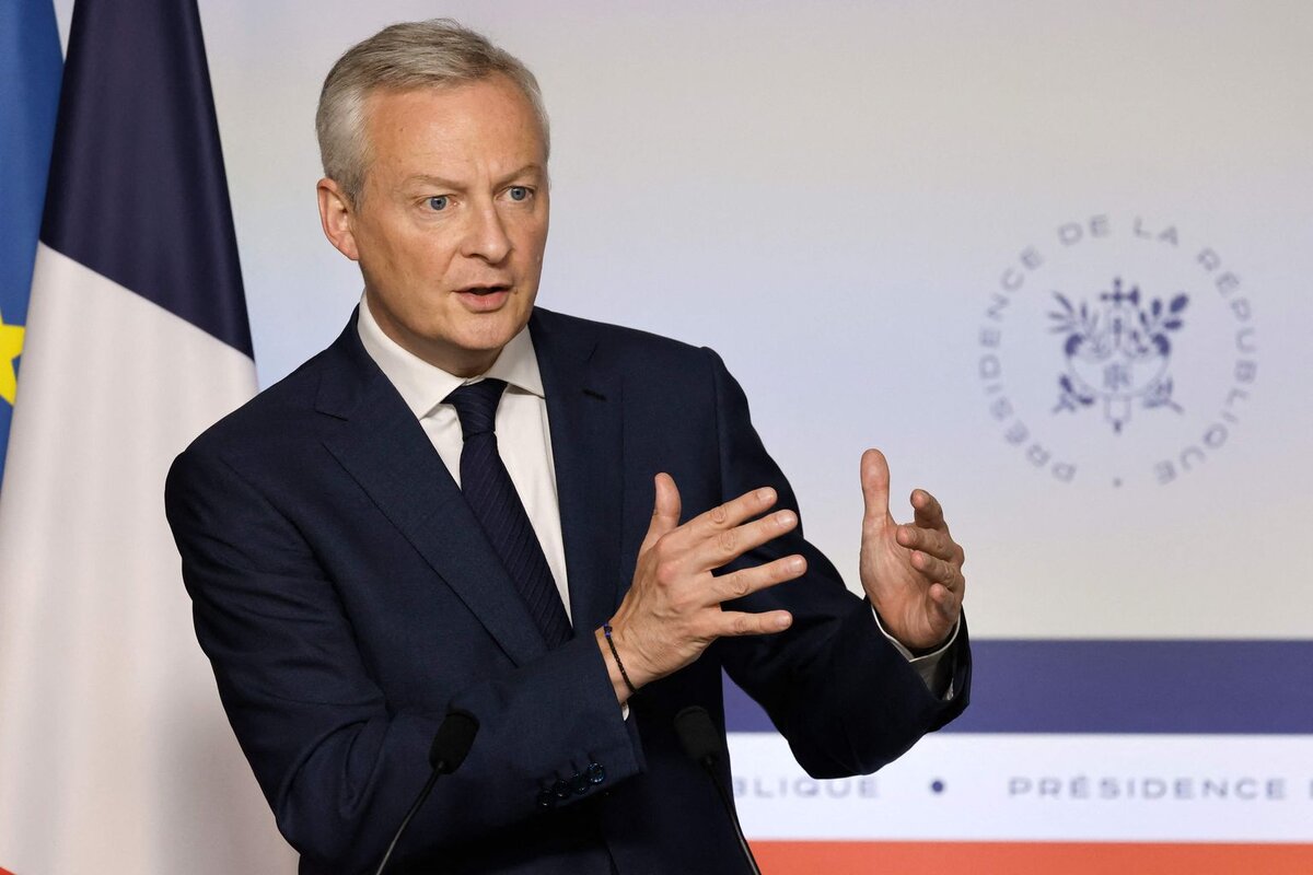 Брюно Лё Мэр, французский государственный и политический деятель, дипломат. Министр экономики и финансов Франции с 2017 года