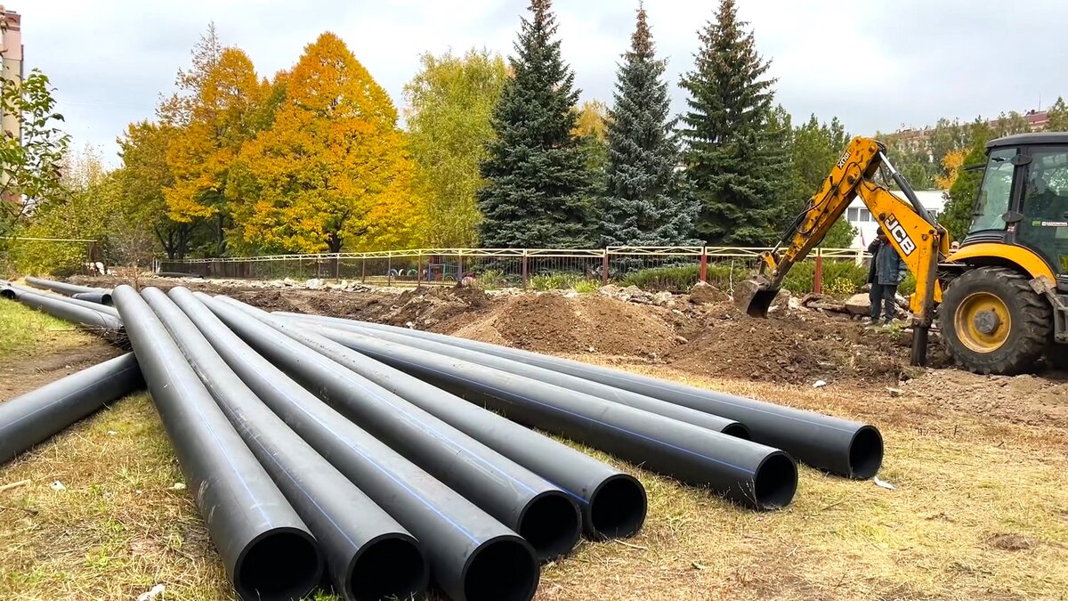    В Макеевке благодаря Югре обновили водосточную систему