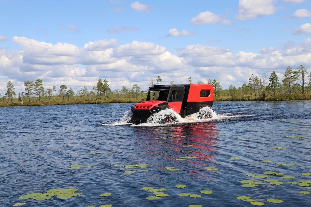 Вездеход TINGER TF4. Фото предоставлено производителем снегоболотохода