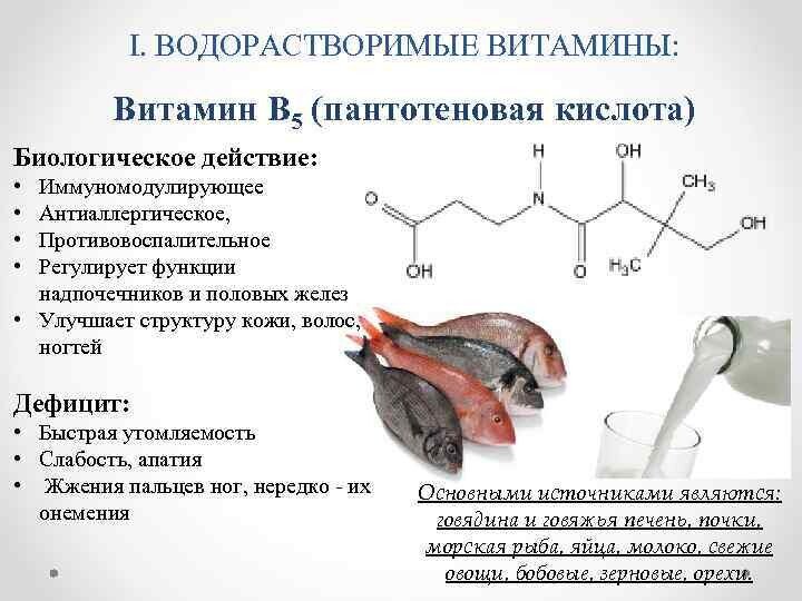 Витамин в5 презентация