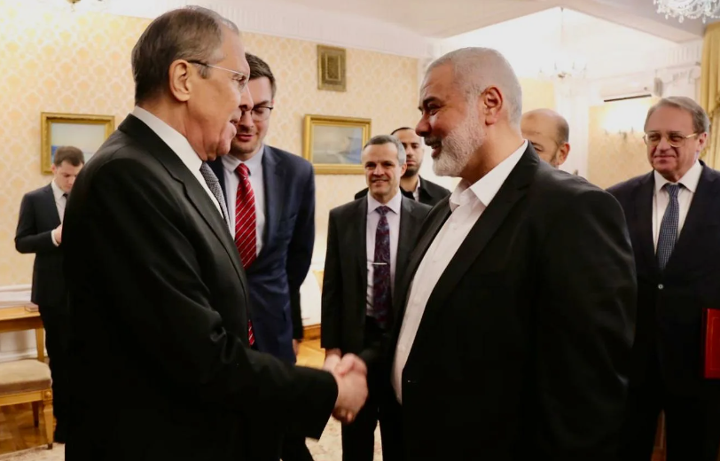 Лавров с представителями ХАМАС