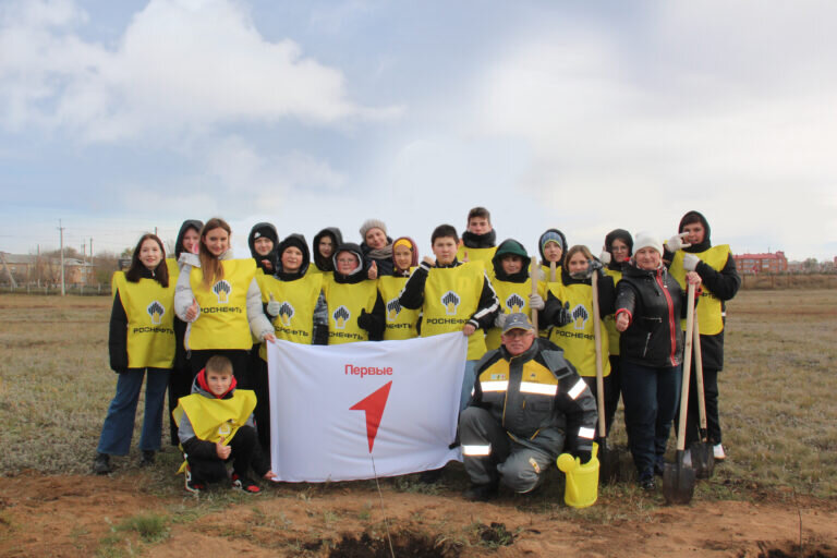    Нефтяники совместно с активистами «Движения первых» организуют экологические акции Кристина Просвиркина