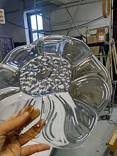 Вставка в витраж тиффани