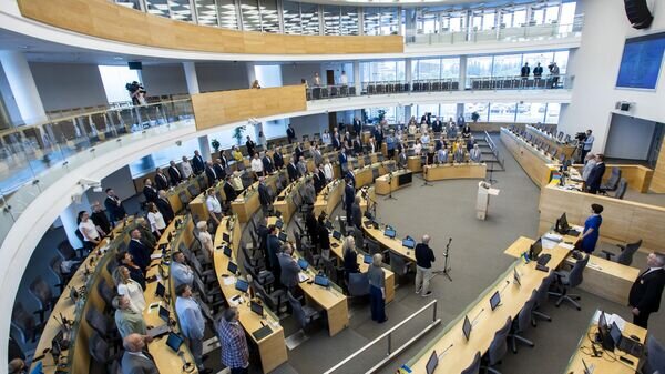    © Photo : Lietuvos Respublikos Seimas / Olga Posaškova