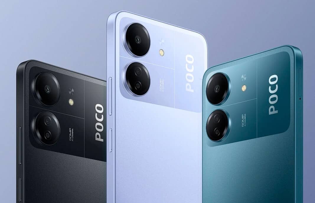 Три расцветки POCO C65