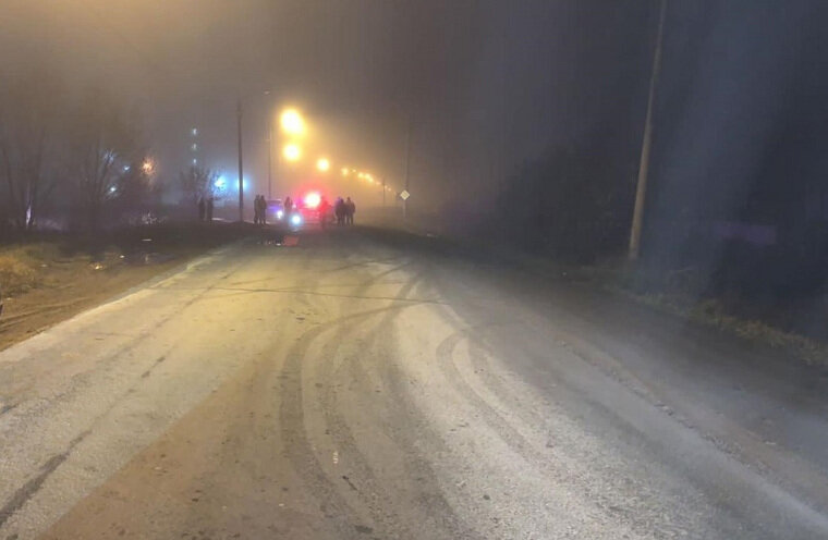    Водитель не заметил пешехода в тумане