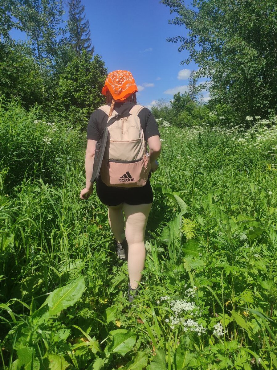 Самая неприятная часть дороги выглядела так