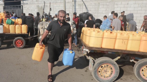    В ХАМАС сообщили, что подача воды в сектор Газа полностью прекращена Анна Белая
