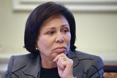    Заместитель председателя комитета Государственной Думы РФ по международным делам Ирина Роднина на заседании рабочей группы по подготовке предложений о внесении поправок в Конституцию РФ. ©Илья Питалев РИА Новости