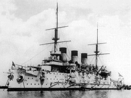 1898, 27 октября (8 ноября) по старому стилю: На верфи Нового адмиралтейства спущен на воду эскадренный броненосец «Ослябя»