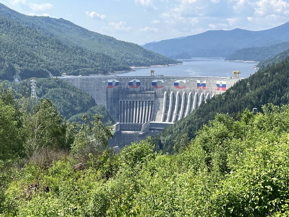 Саяно-Шушенская ГЭС.