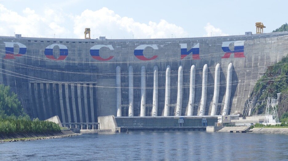 Саяно-Шушенская ГЭС.