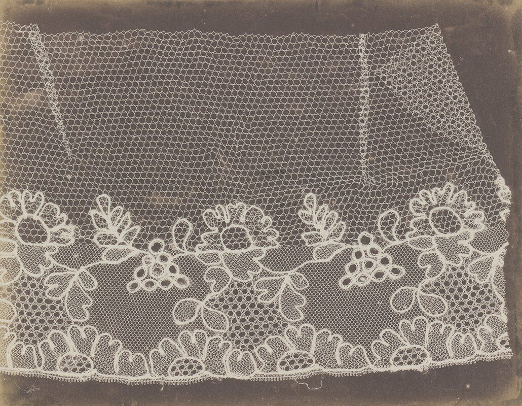 Уильям Генри Фокс Тальбот. Кружево. 1845 год