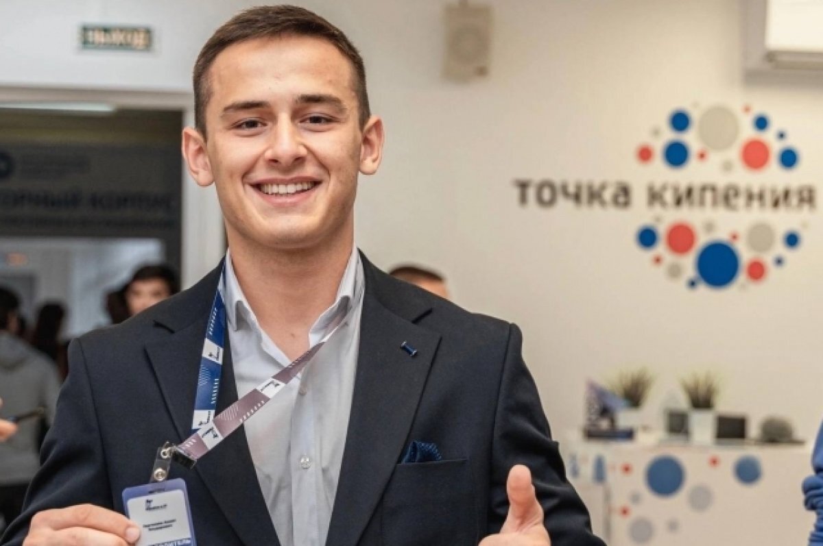    Студент Севастопольского госуниверситета Ахмат Гергокаев .