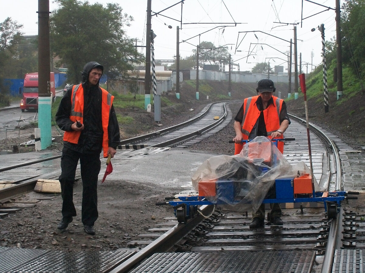 Путейцы Владивостока. Фото автора