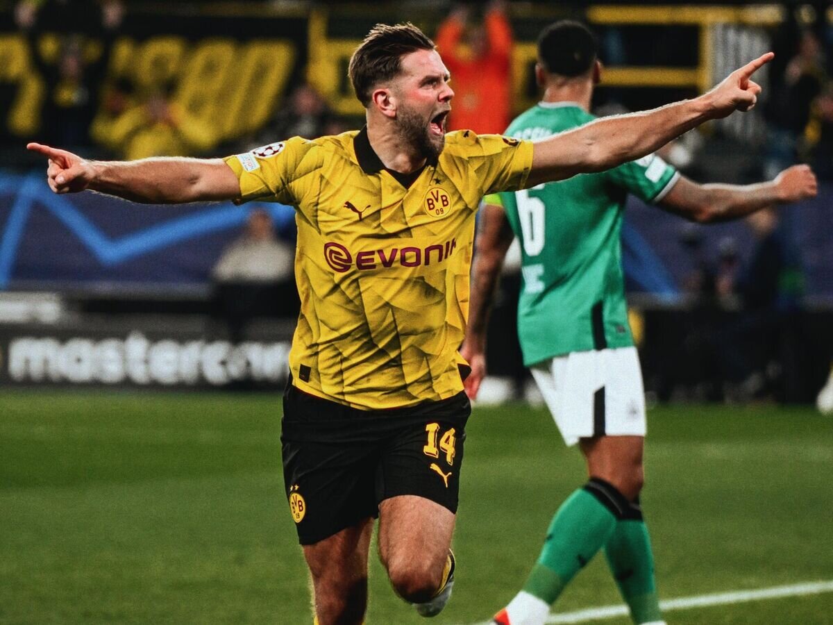    Форвард дортмундской "Боруссии" Никлас Фуллкруг© Фото : Пресс-служба "Боруссии"