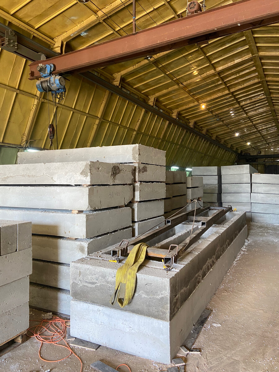 Армированные плиты из полистиролбетона