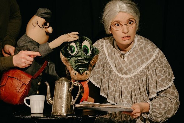    Спектакль «Криктор». Фото: театр «Домик Фанни Белл»