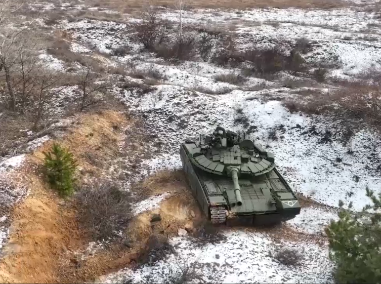    Т-80БВМ Цитата из видео Минобороны РФ. 2023. Россия