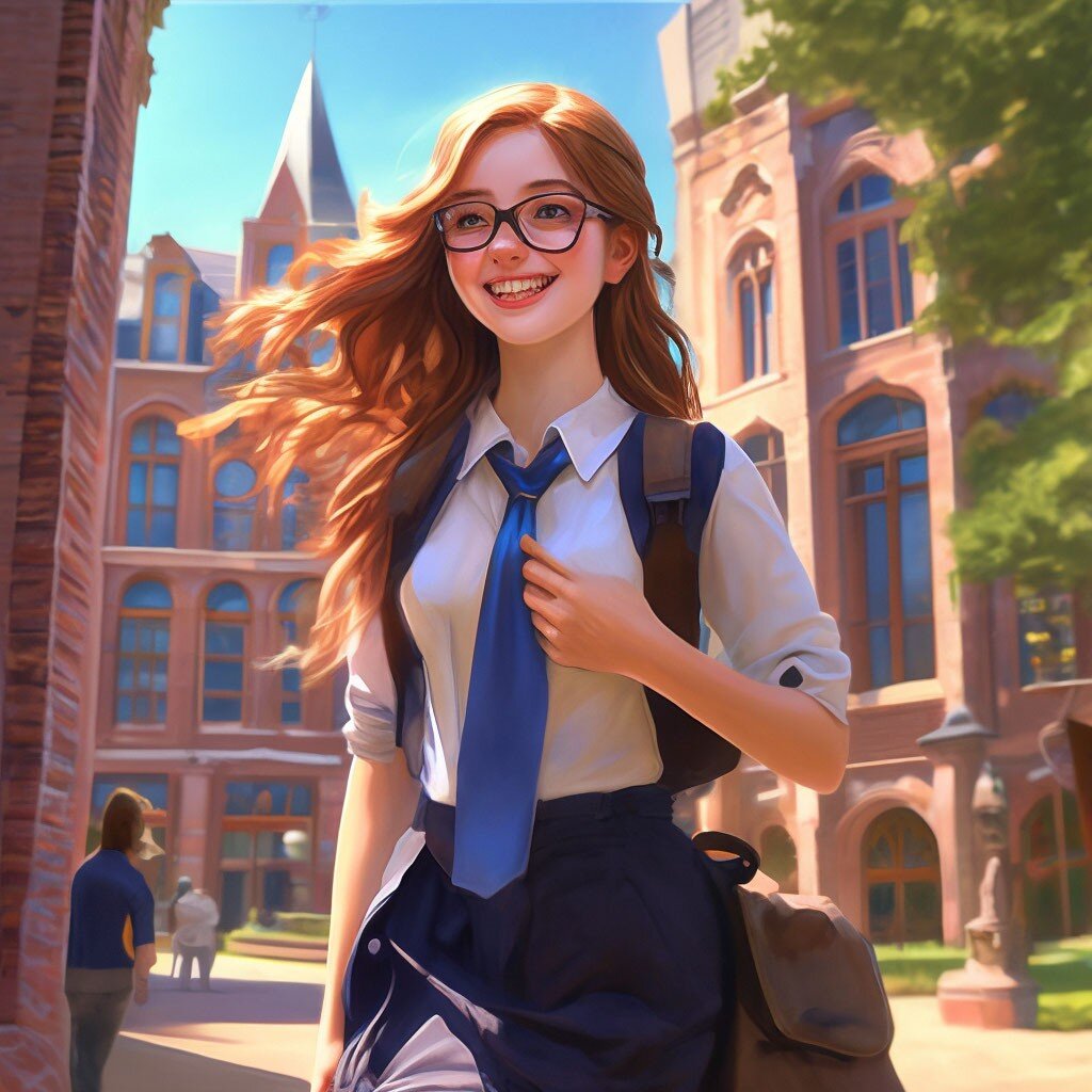 Когда сам выбираешь путь. Фото сгенерировано по моему запросу в приложении Шедеврум