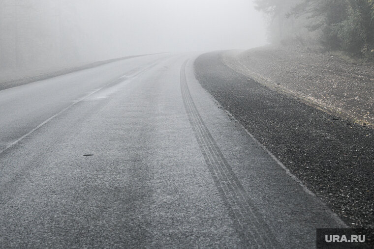    Тюменским водителям необходимо быть осторожными на трассе из-за тумана