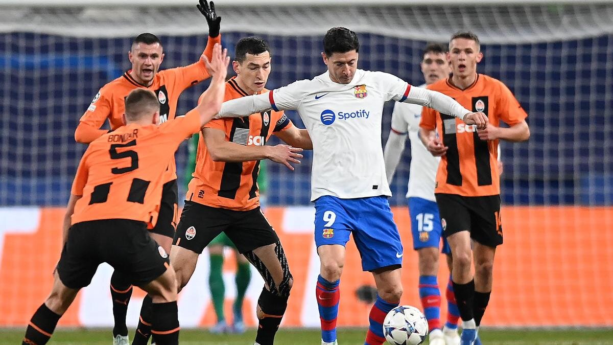    Матч "Шахтер" - "Барселона":Fantasista/Getty Images