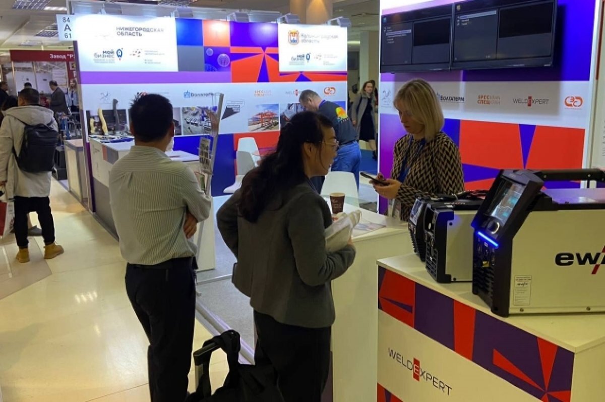    Нижегородские предприятия участвуют в международной выставке в Москве
