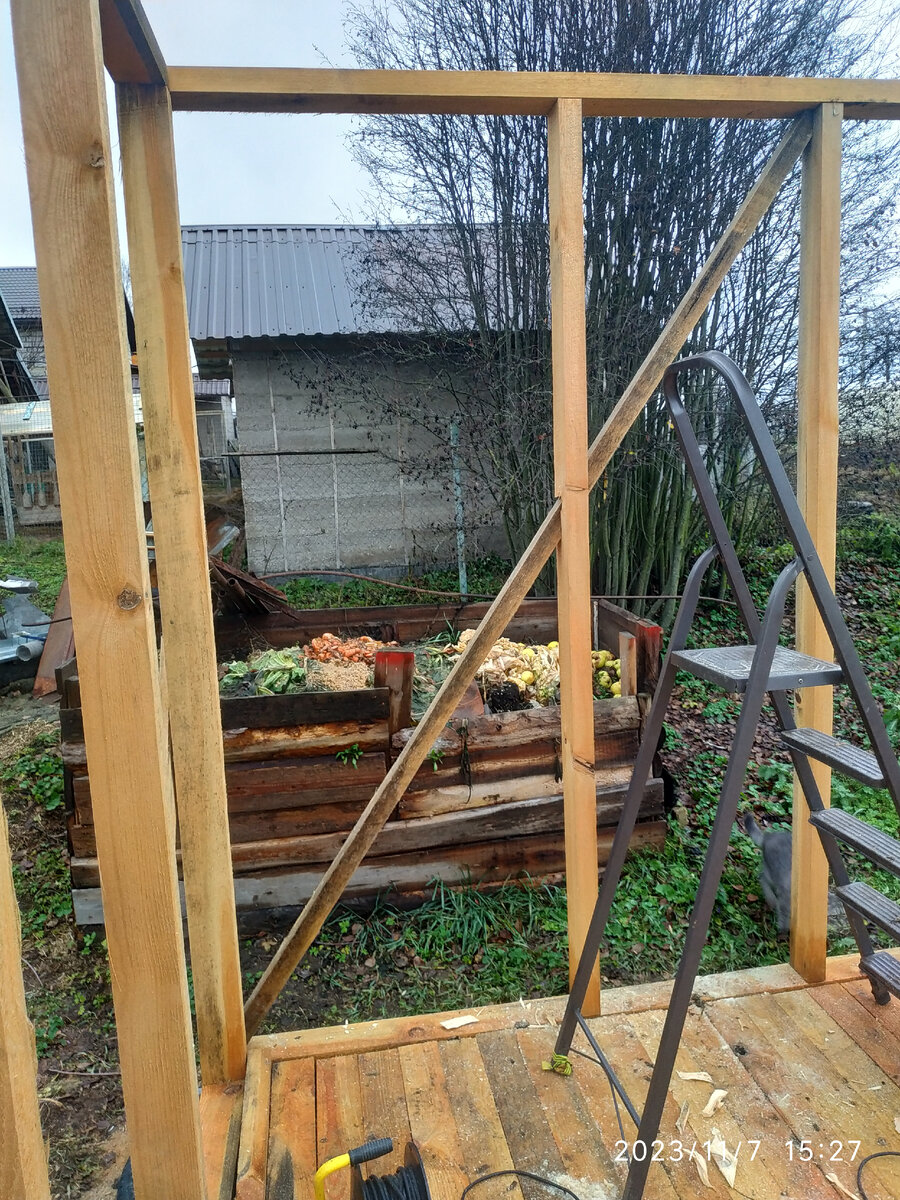 каркас бани