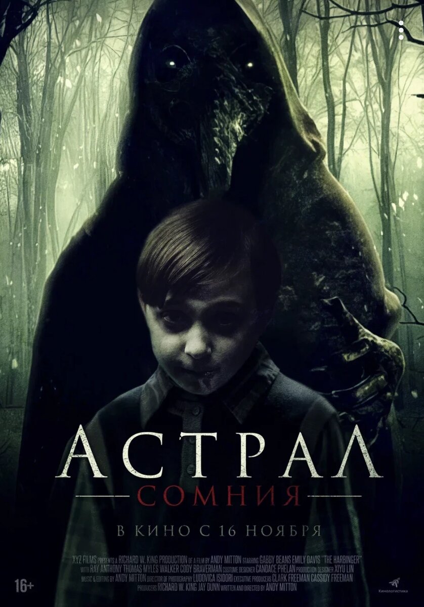 Официальный постер фильма «Астрал. Сомния».