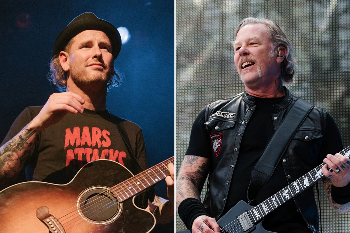 Кори Тейлор о Джеймсе Хетфилде из METALLICA: «Он великодушный человек ...