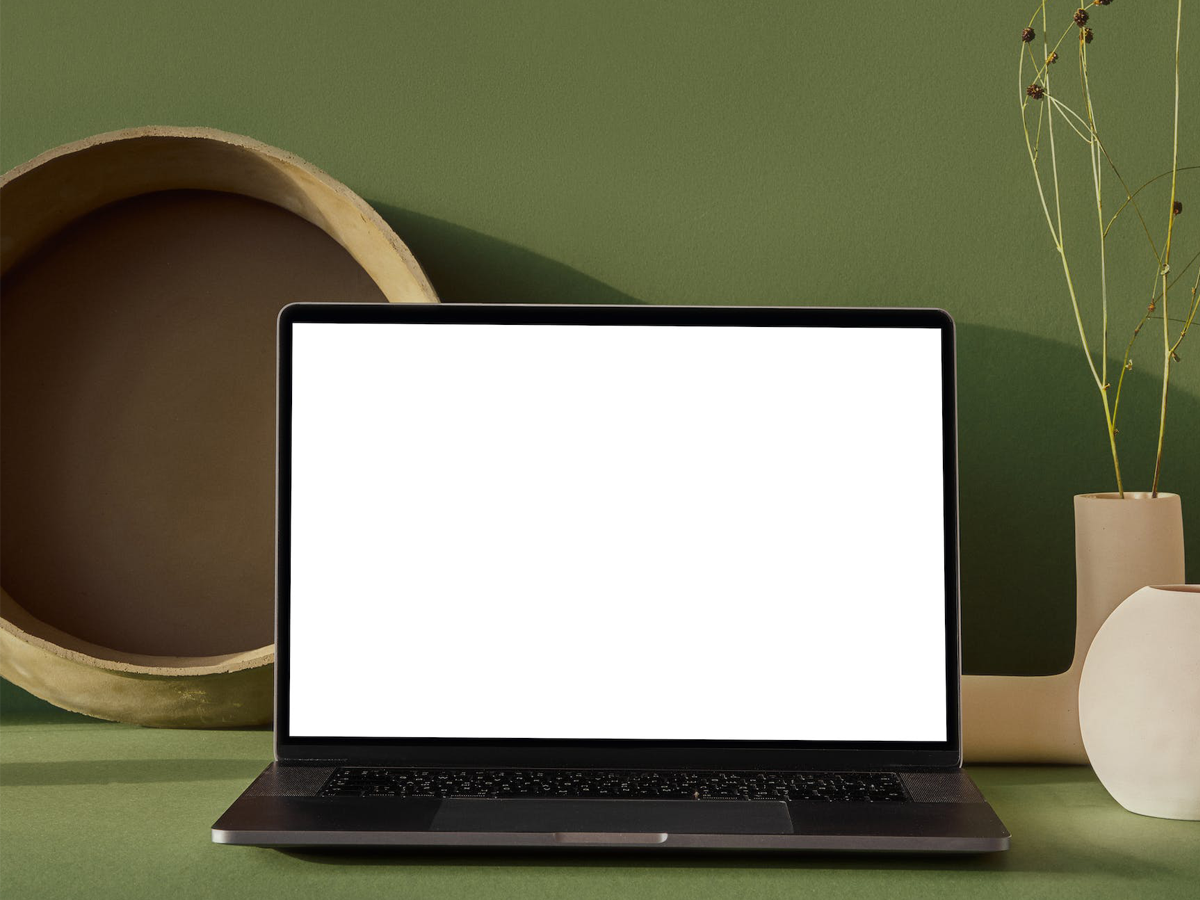 Photo by karina zhukovskaya: https://www.pexels.com/photo/laptop-with-blank-screen-placed-on-table-6446709/