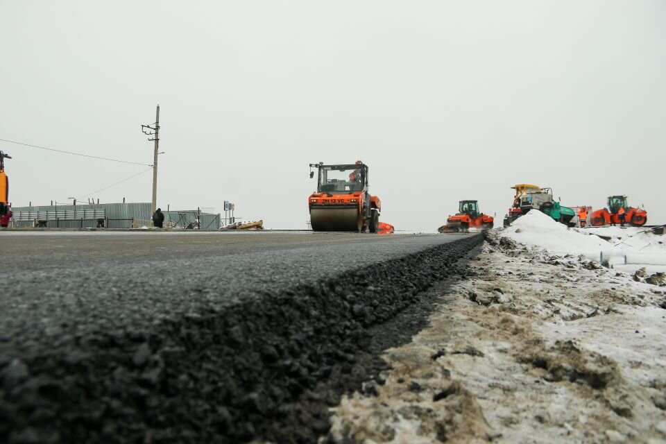 Строительство моста на Новом рынке. Ноябрь 2023 года. Фото: Виталий Барабаш