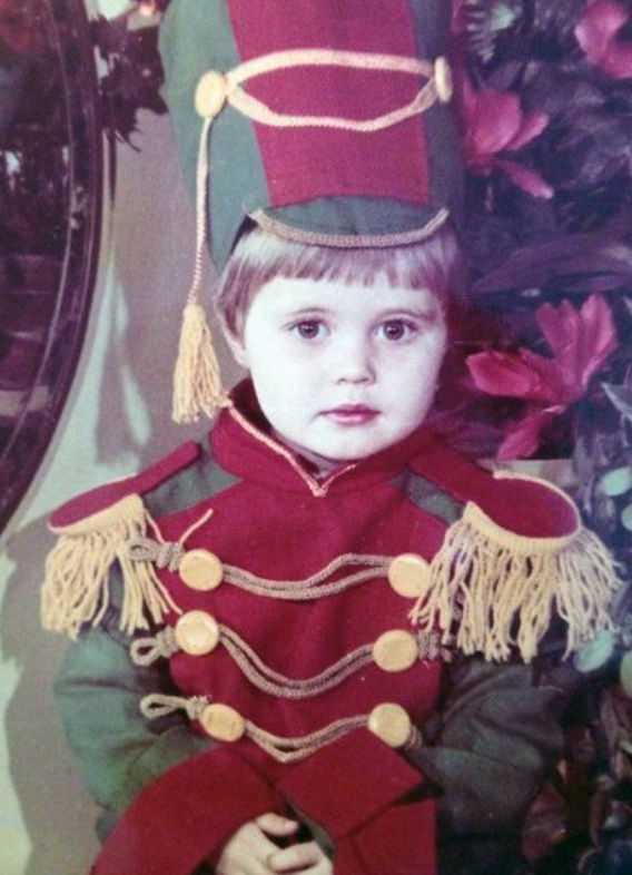 Юлия Михалкова в детстве