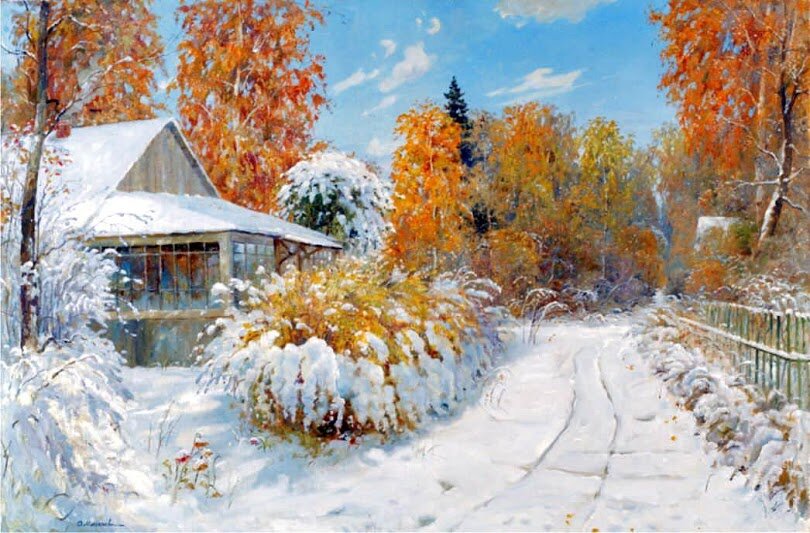 Сергей Хананин. Первый снег