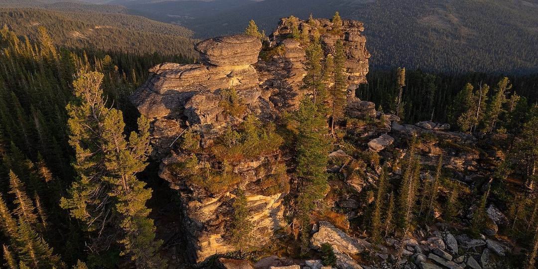 Мегалиты парка Ергаки – Каменный город