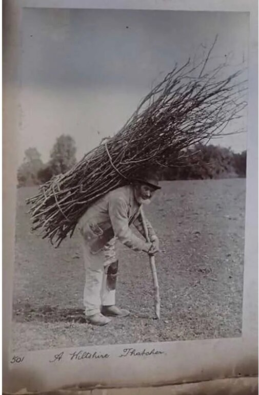 Фотография «Уилтширского Кровельщика», автор Эрнест Ховард Фармер