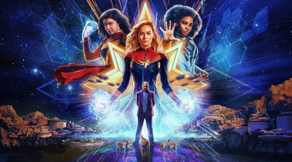     Постер фильма «Марвелы» (2023)
