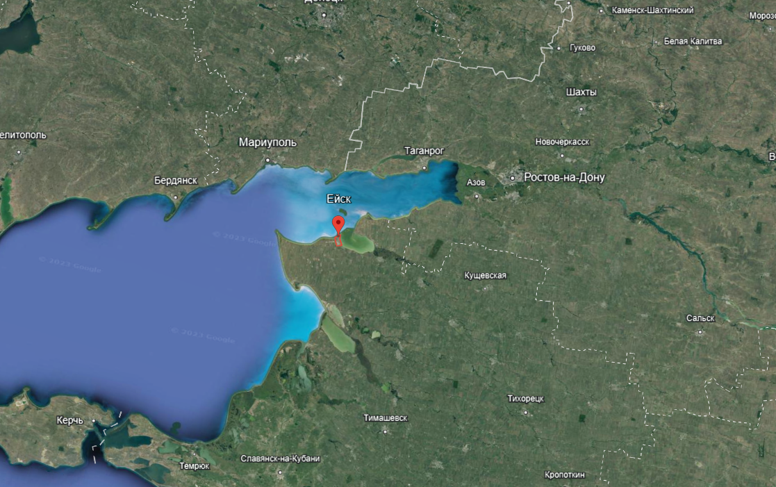 Черное море со стороны россии