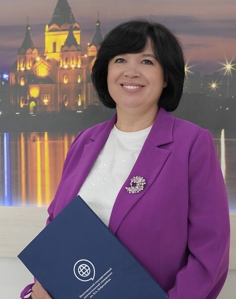 Ректор НГЛУ им.Н.А.Добролюбова, профессор Жанна Никонова.