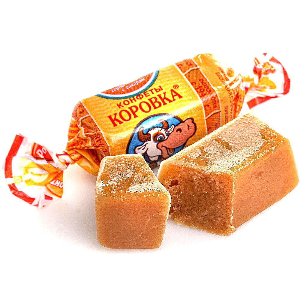 Конфеты коровка