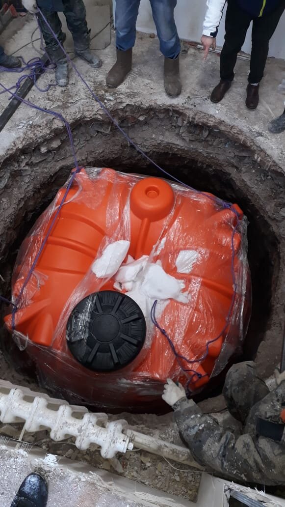 Подземная емкость 5000 литров