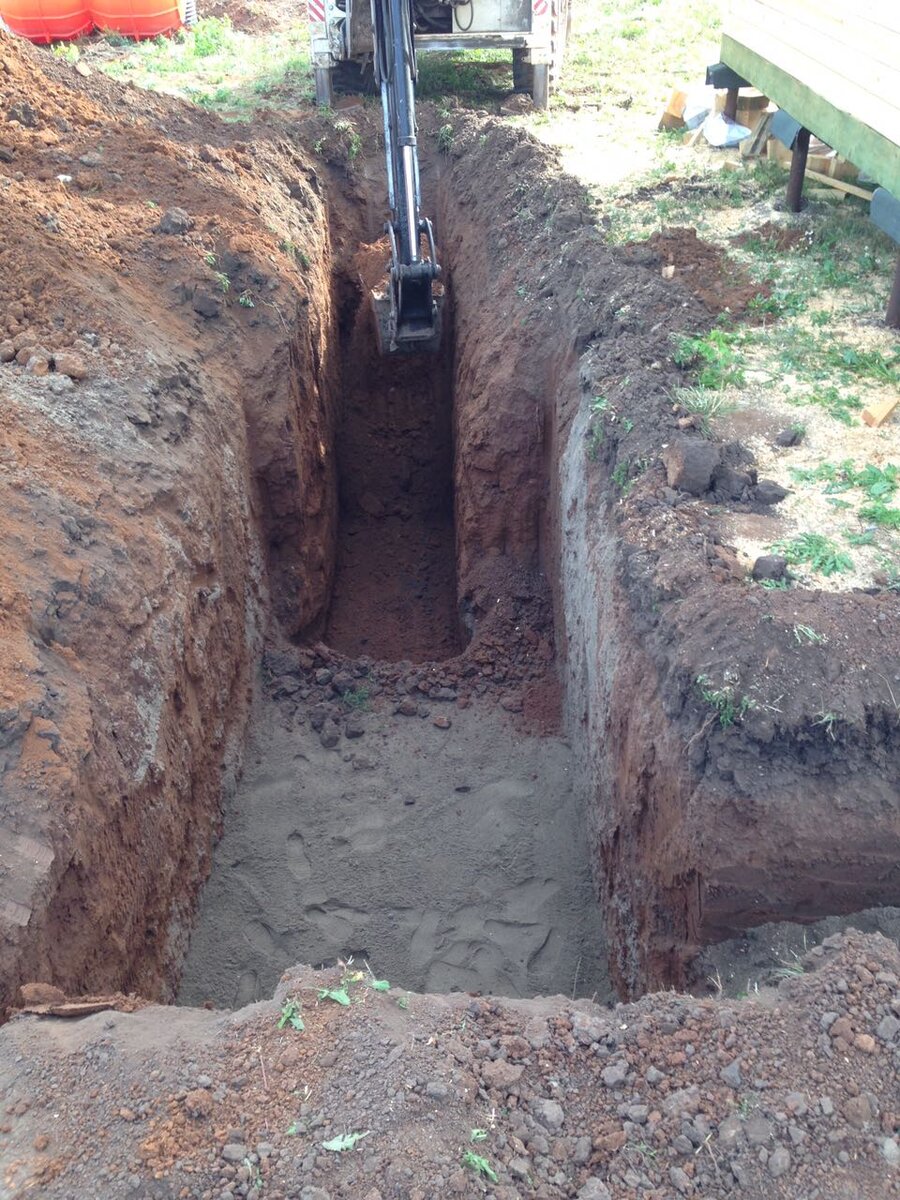 Пример установки септика Биосток для загародного дома