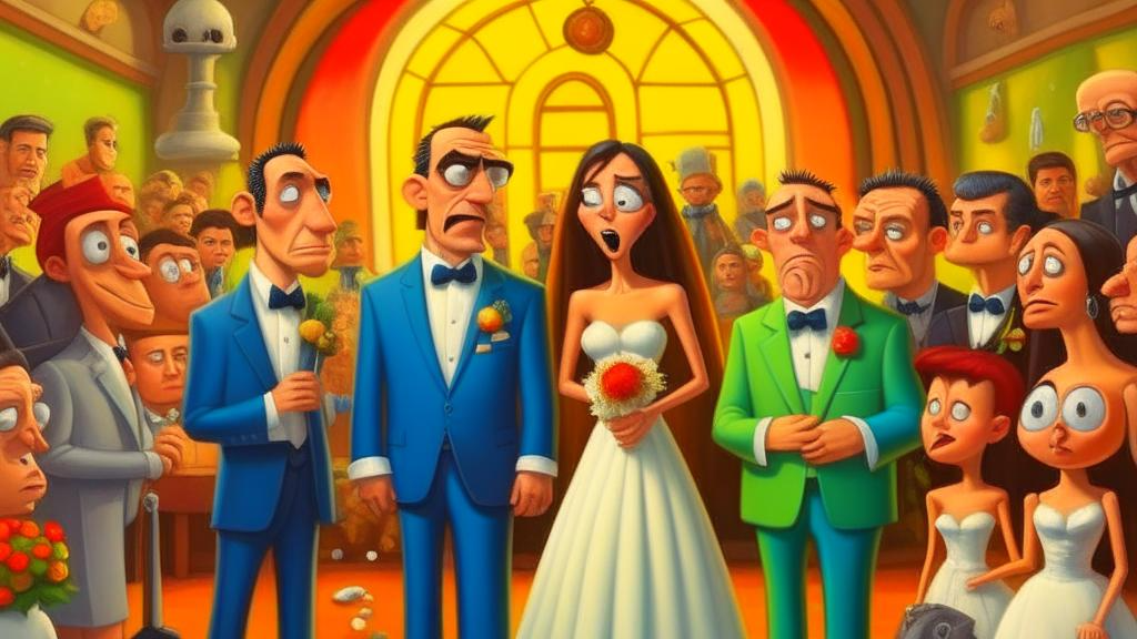 картина Пукирева «неравный брак» мультяшно