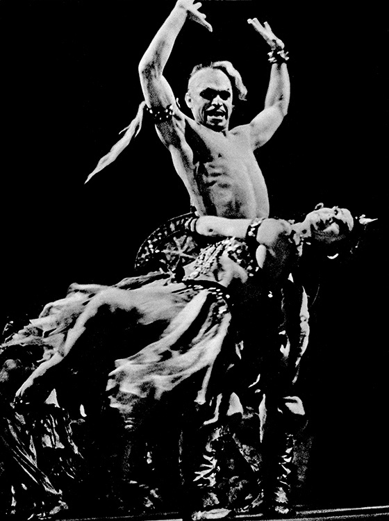 «Князь Игорь». Половецкие пляски. В партии Чаги. Фото из личного архива.