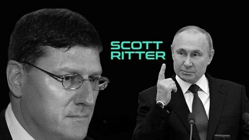Скотт Риттер и Владимир Путин