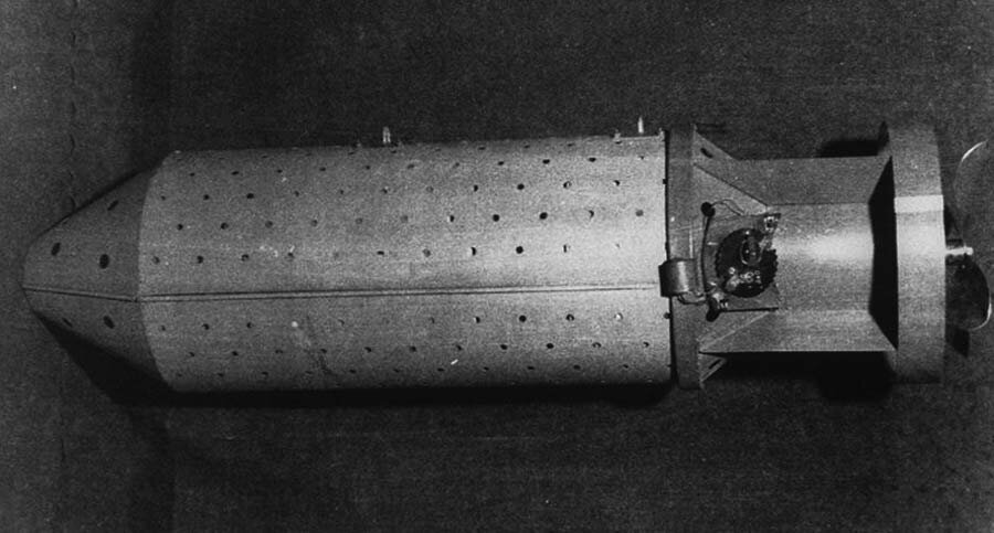 Конструкция авиабомбы-контейнера для летучих мышей