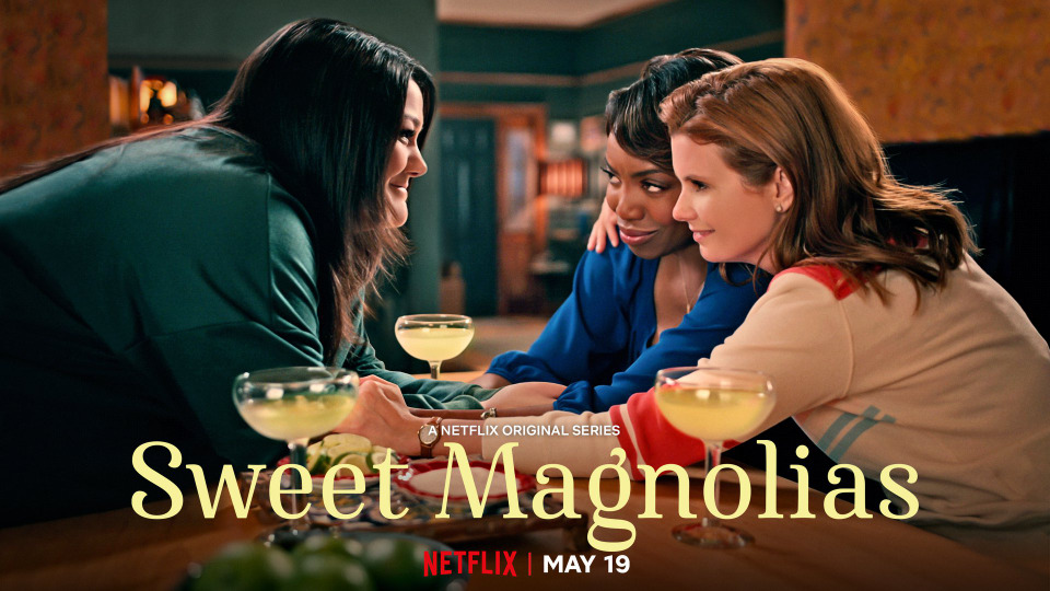 кадр из сериала Сладкие Магнолии источник https://media.myshows.me/shows/normal/c/89/c899a253a92b5bb298f47c0b127f3d26.jpg
