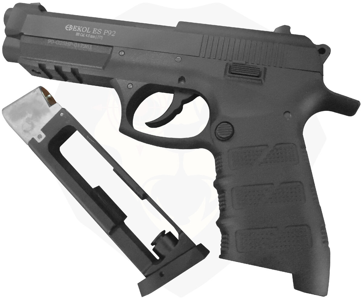 EKOL ES P66 Pistola CO2 Negro cal. 4.5